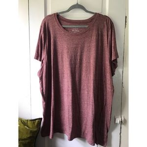 Heather Red/Brick Classic Fit Torrid Tee